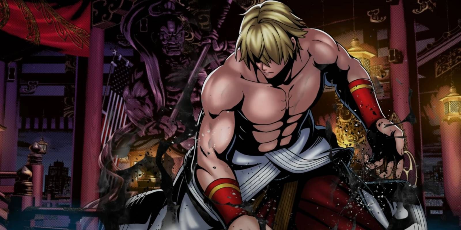 Fatal Fury: City of the Wolves Fallen Rock defeated in Arcade mode ending for Terry Bogard