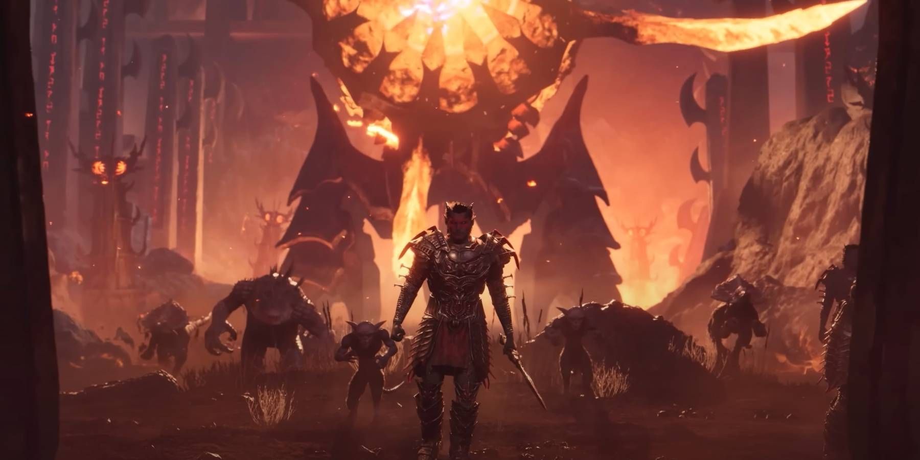 Oblivion Remastered Daedra leaving the realm of Oblivion in Remastered trailer