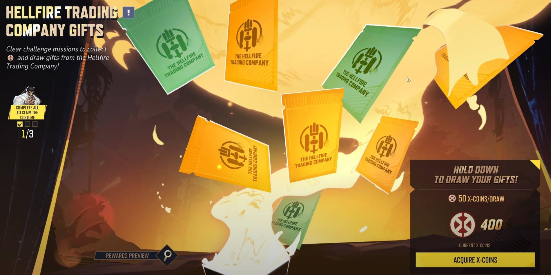 Marvel Rivals Hellfire Trading Company Gifts Act 2 of Hellfire Gala Moments Evento estacional