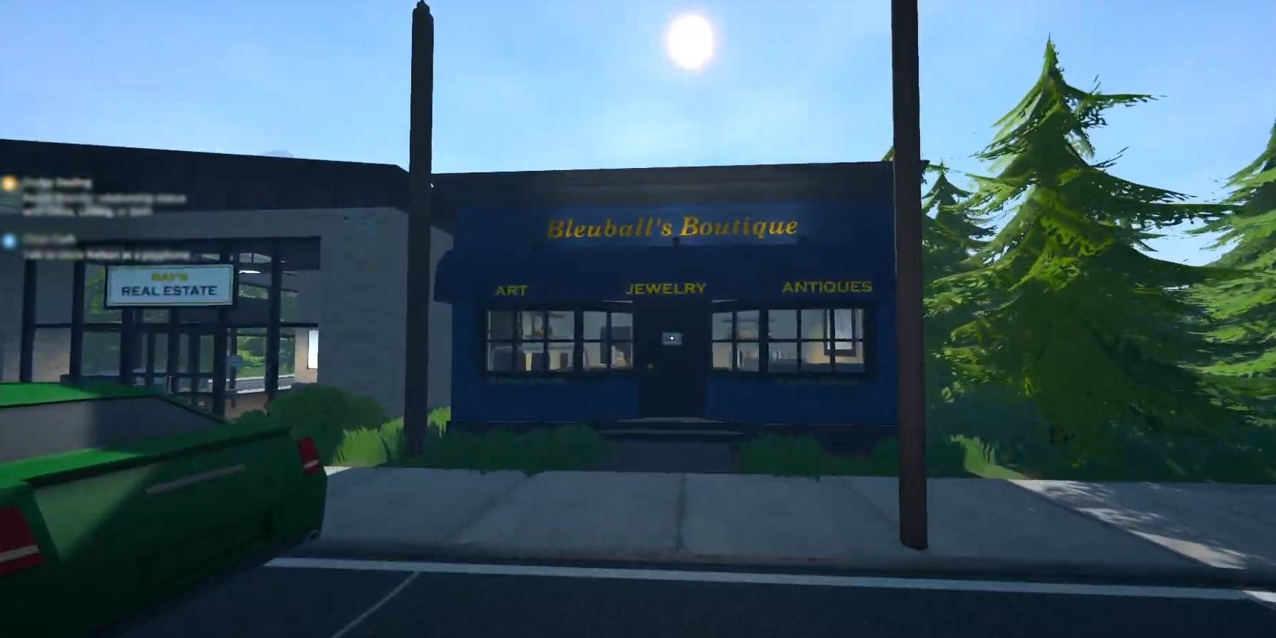 Schedule 1 Bleuball&rsquo;s Boutique shop location near Ray&rsquo;s Real Estate in Downtown region