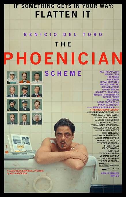 The Phoenician Scheme official poster