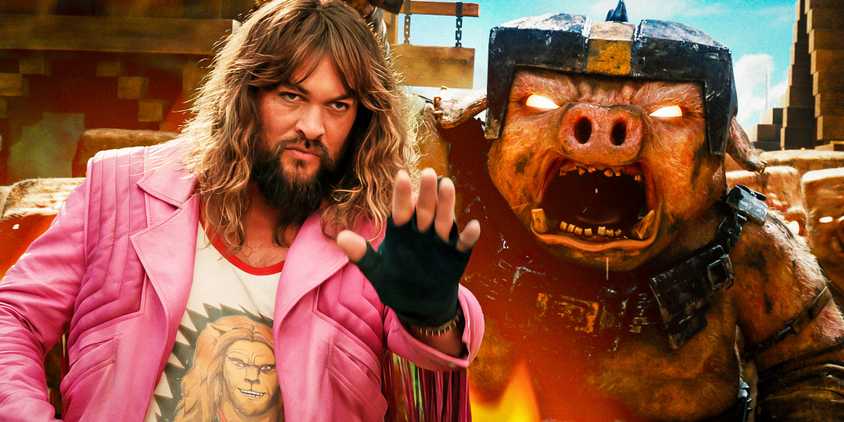 Jason Momoa in A Minecraft Movie