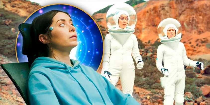 imagery from Black Mirror USS Callister Into Infinity