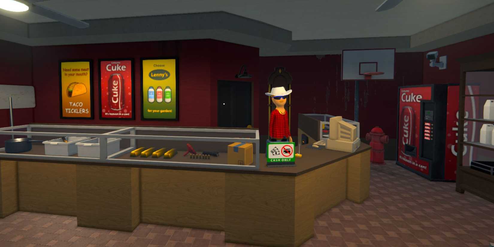 Inside the Pawn Shop in the Schedule 1 beta.