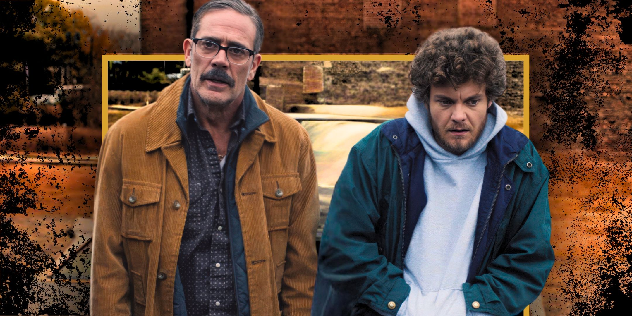 Jack Quaid &amp; Jeffrey Dean Morgan in Neighborhood Watch