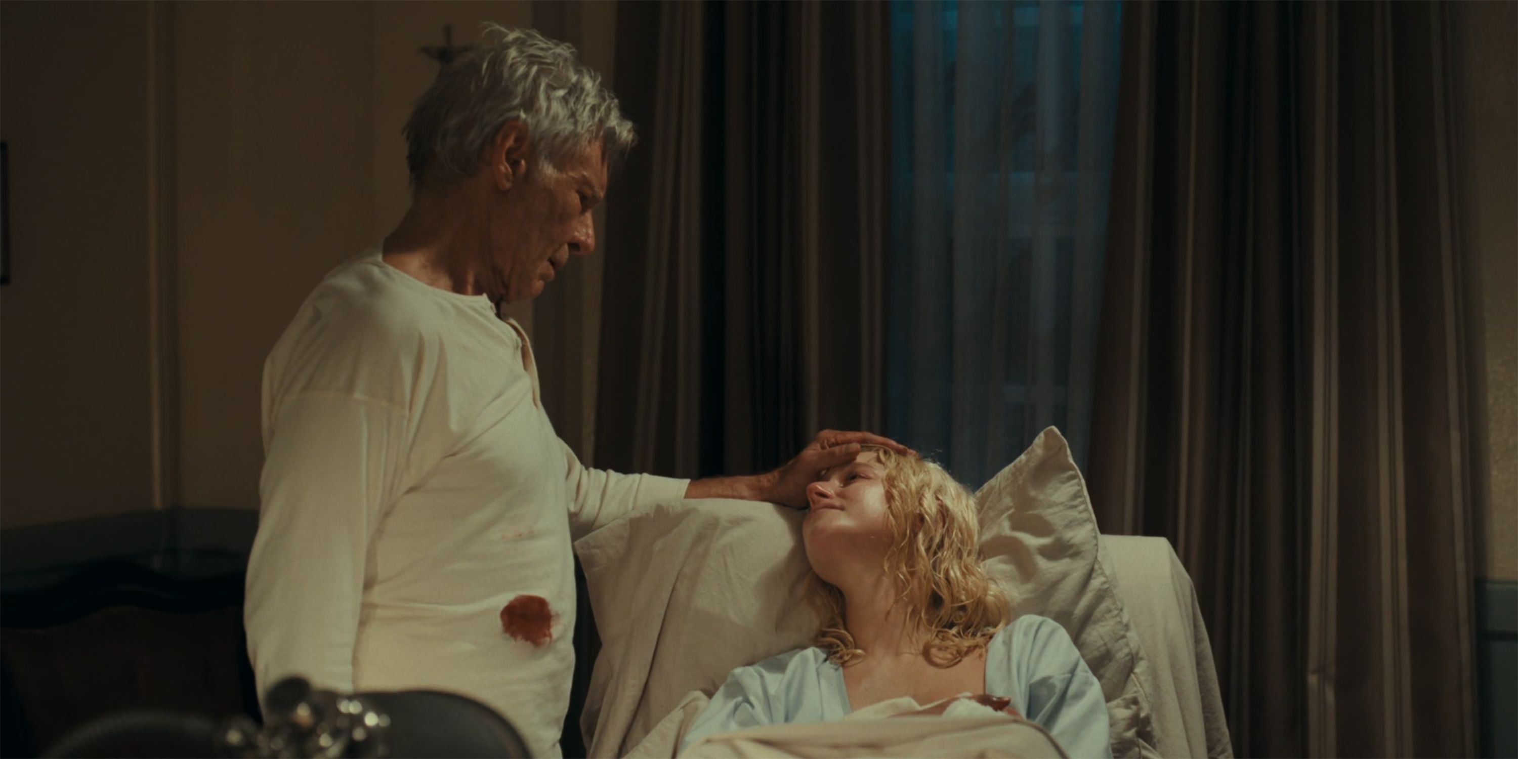 Jacob comforting Alex in 1923 season 2 episode 7
