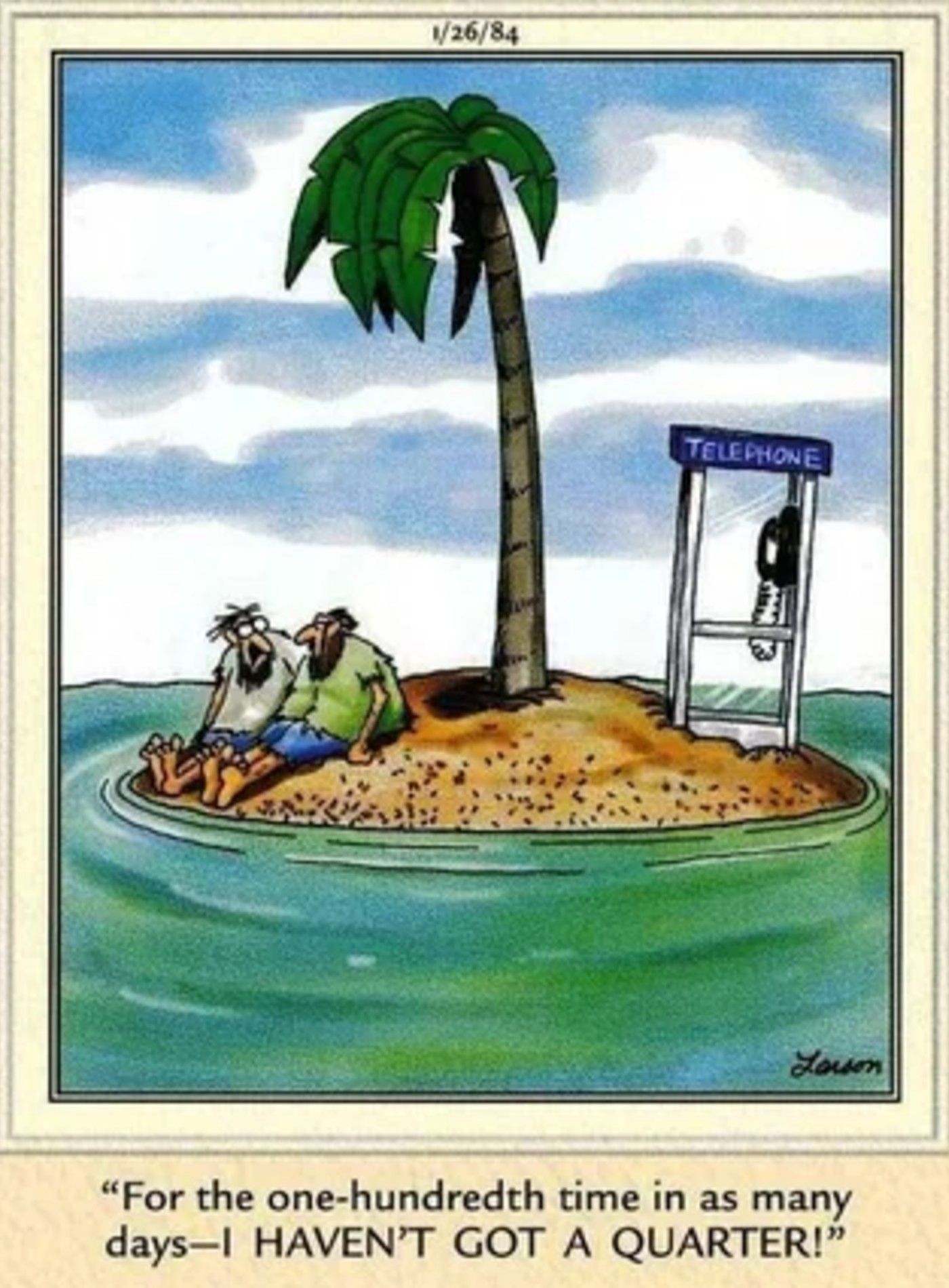 January 26 1986 comic strip The Far Side