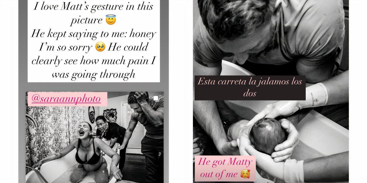Jasmine Pineda from 90 Day The Last Resort with Matt Branis labor and delivery pictures