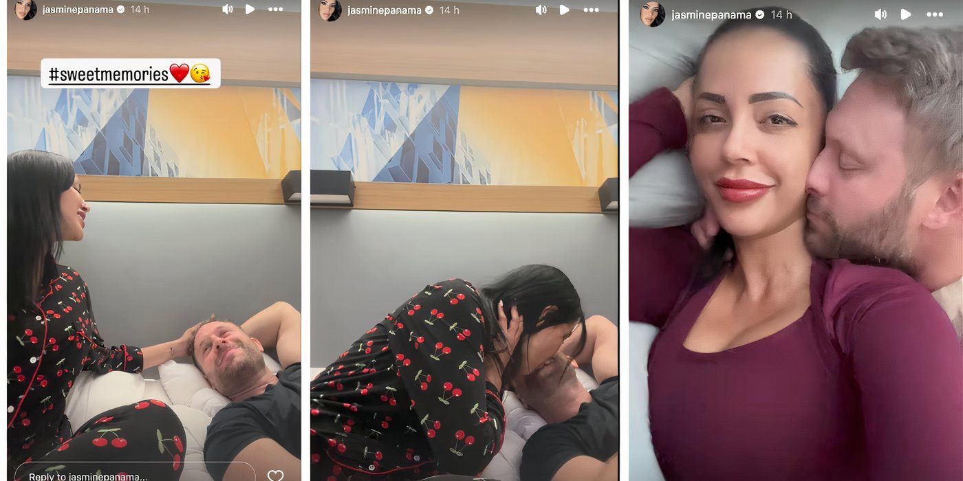 Jasmine Pineda in 90 Day Fiance with Matt Branis on Instagram Stories