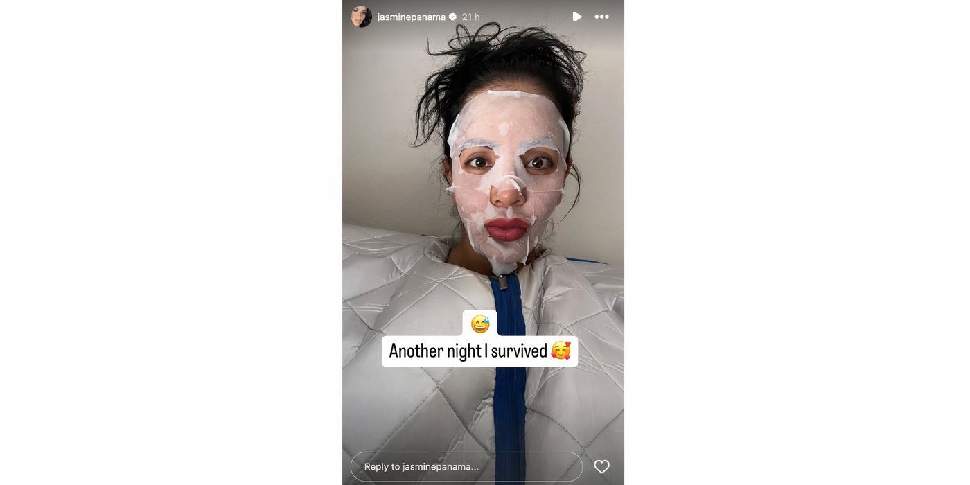 Jasmine Pineda in 90 Day Fiance on Instagram Story