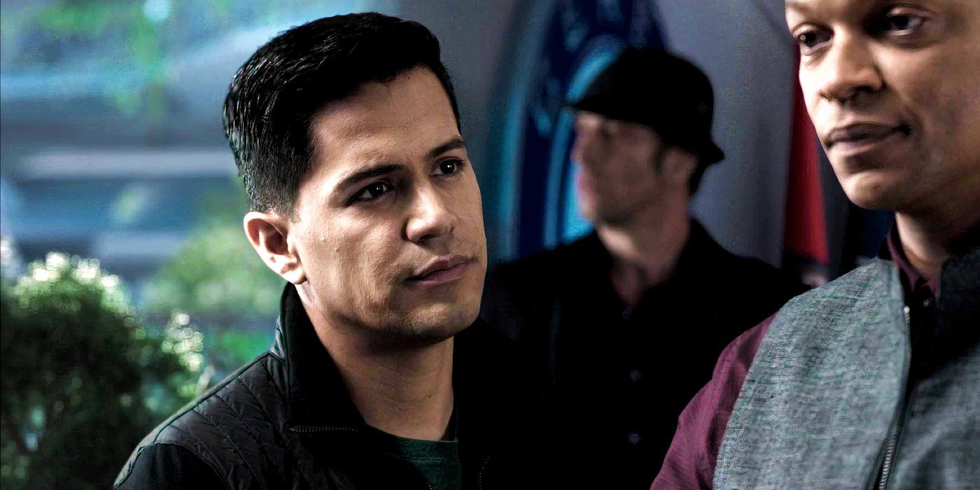 Jay Hernandez as Dimitri Havelock in The Expanse season 1 (2015)