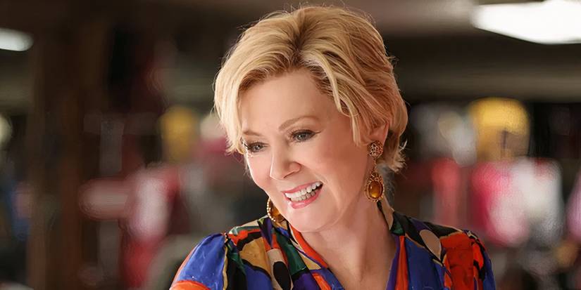 Jean Smart as Deborah Vance smiling in Hacks
