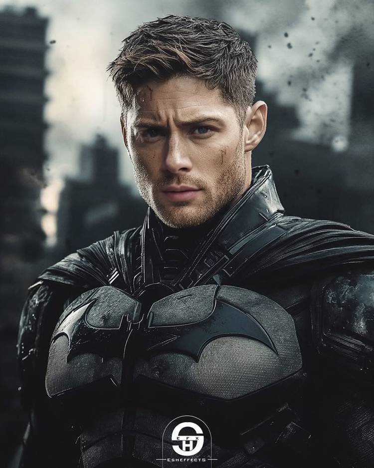 Jensen Ackles as Batman in FAN ART