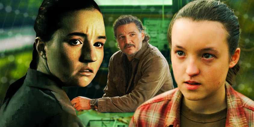 Joel Ellie and Abby in The Last of Us Season 2
