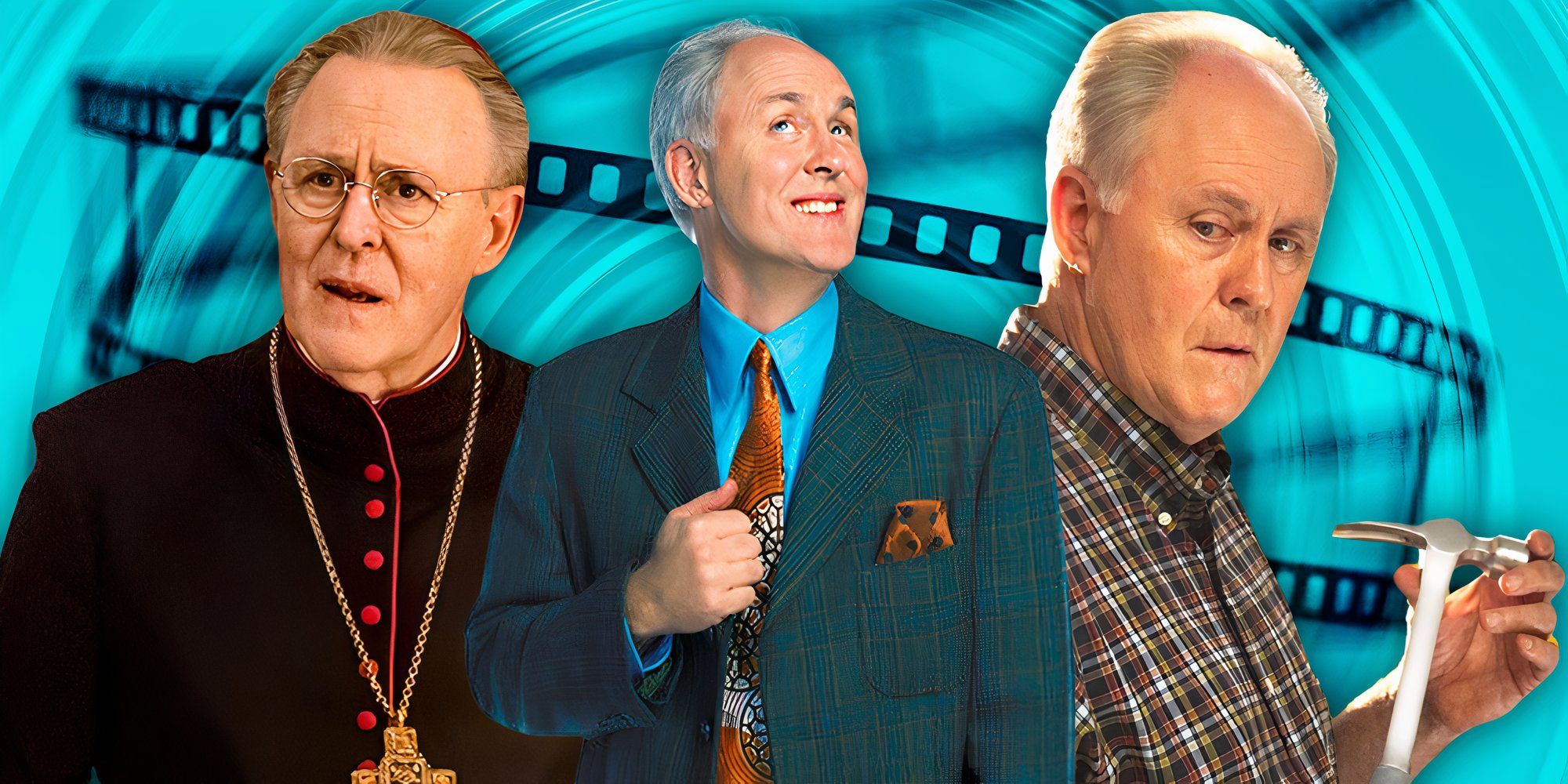 John Lithgow in in Dexter, 3rd Rock from the Sun, and Conclave