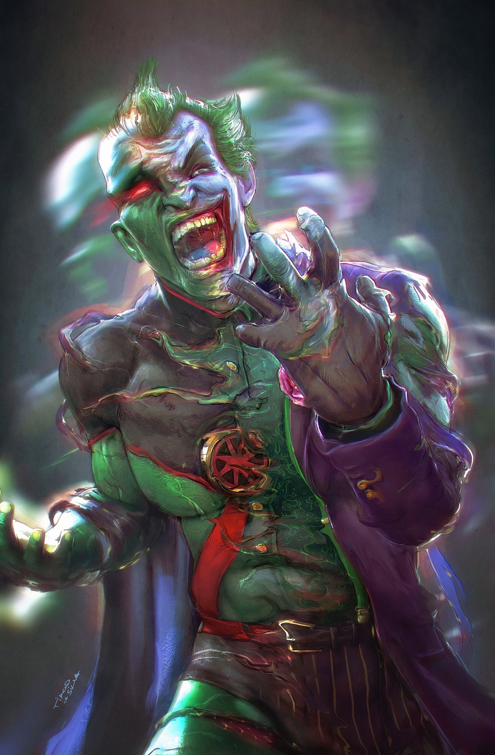 JUSTICE LEAGUE UNLIMITED #9 joker martian manhunter