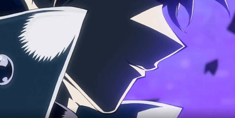 Kaiba smirking before Yugi's attack lands.