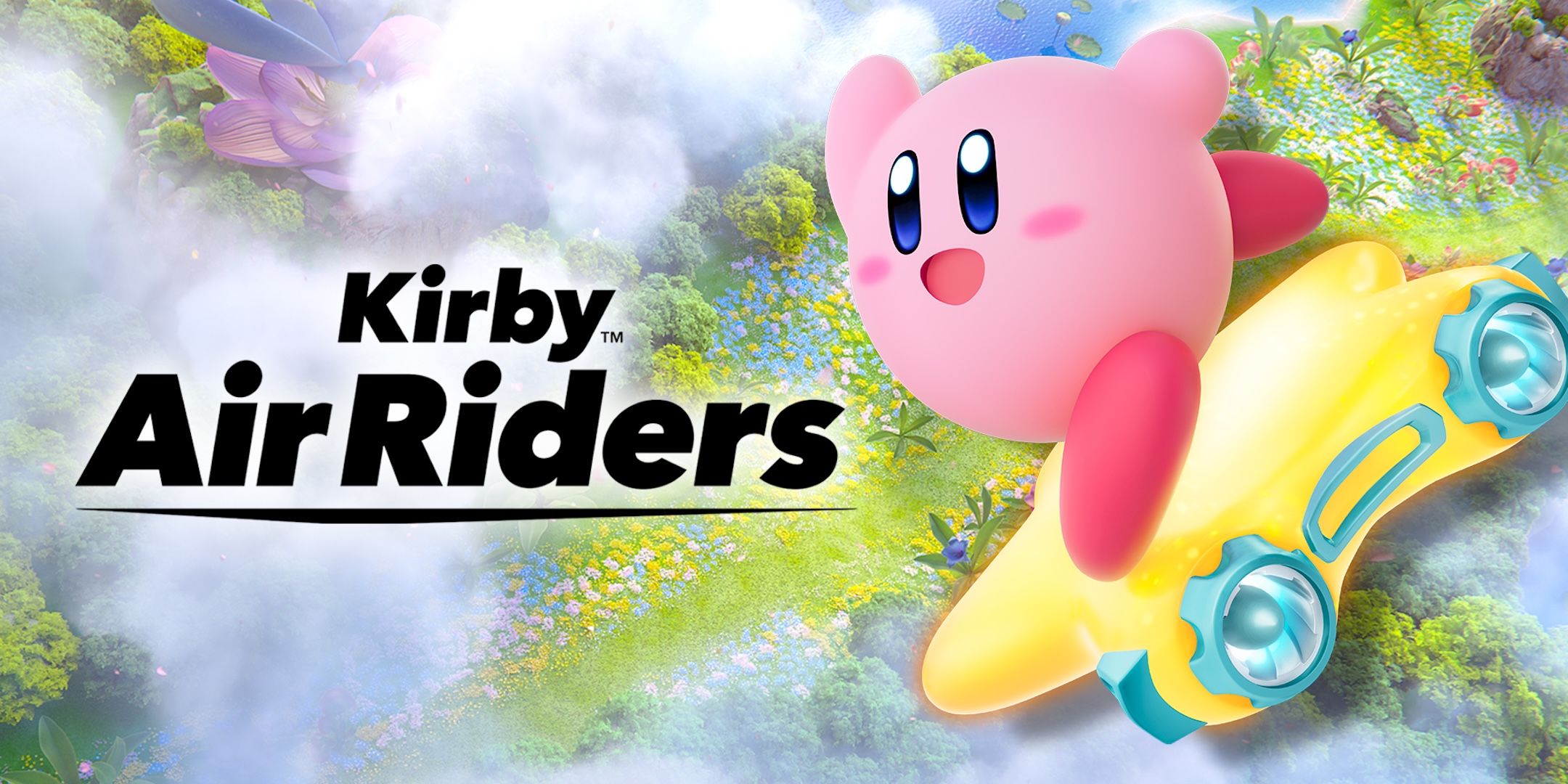 Official Kirby Air Riders artwork