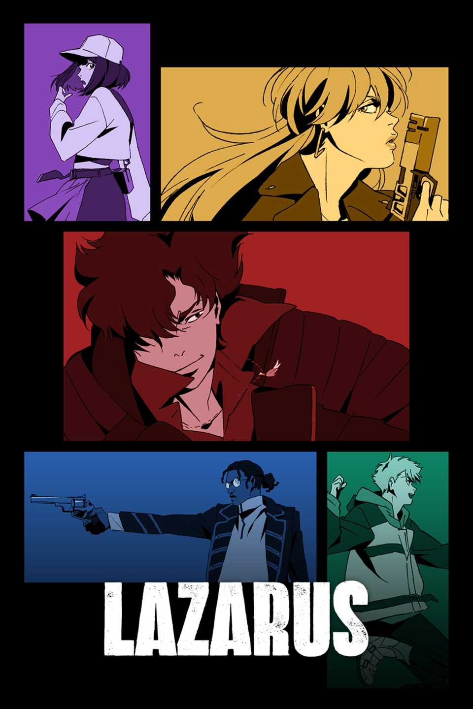 Lazarus Anime Updated Poster