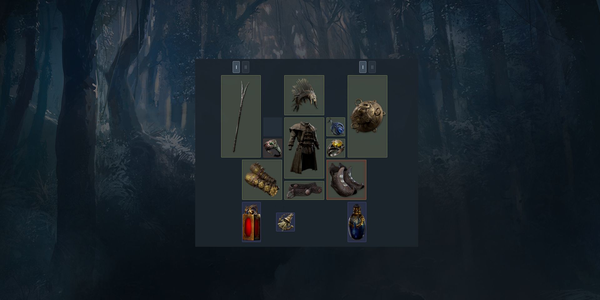 Lightning Spear Huntress gear in Path of Exile 2
