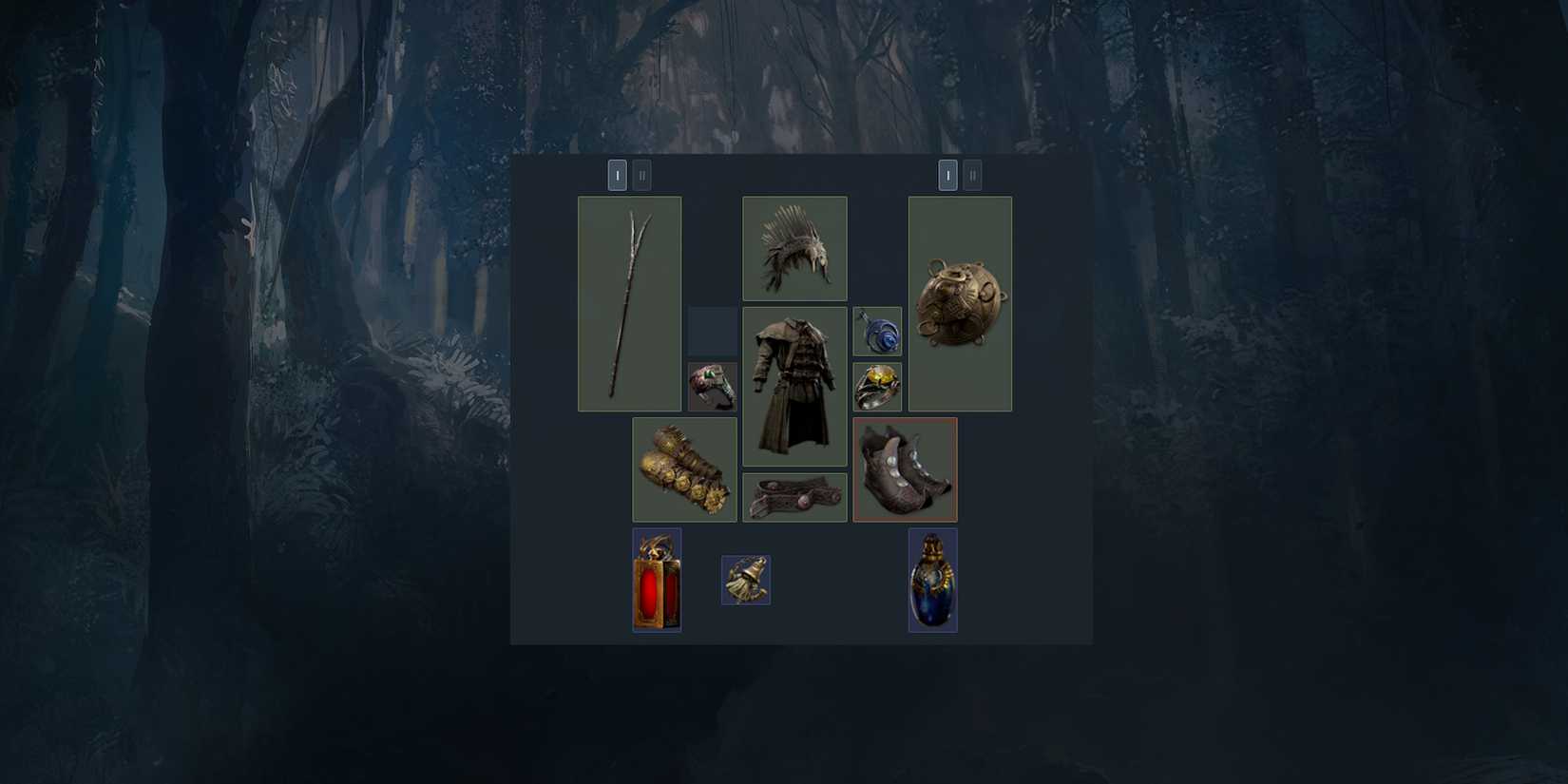 Lightning Spear Huntress gear in Path of Exile 2