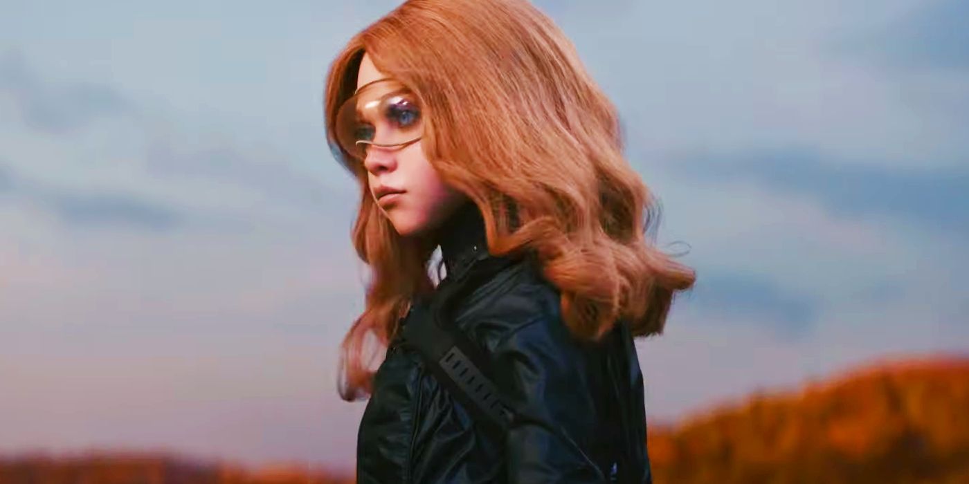 M3GAN wearing goggles in M3GAN 2