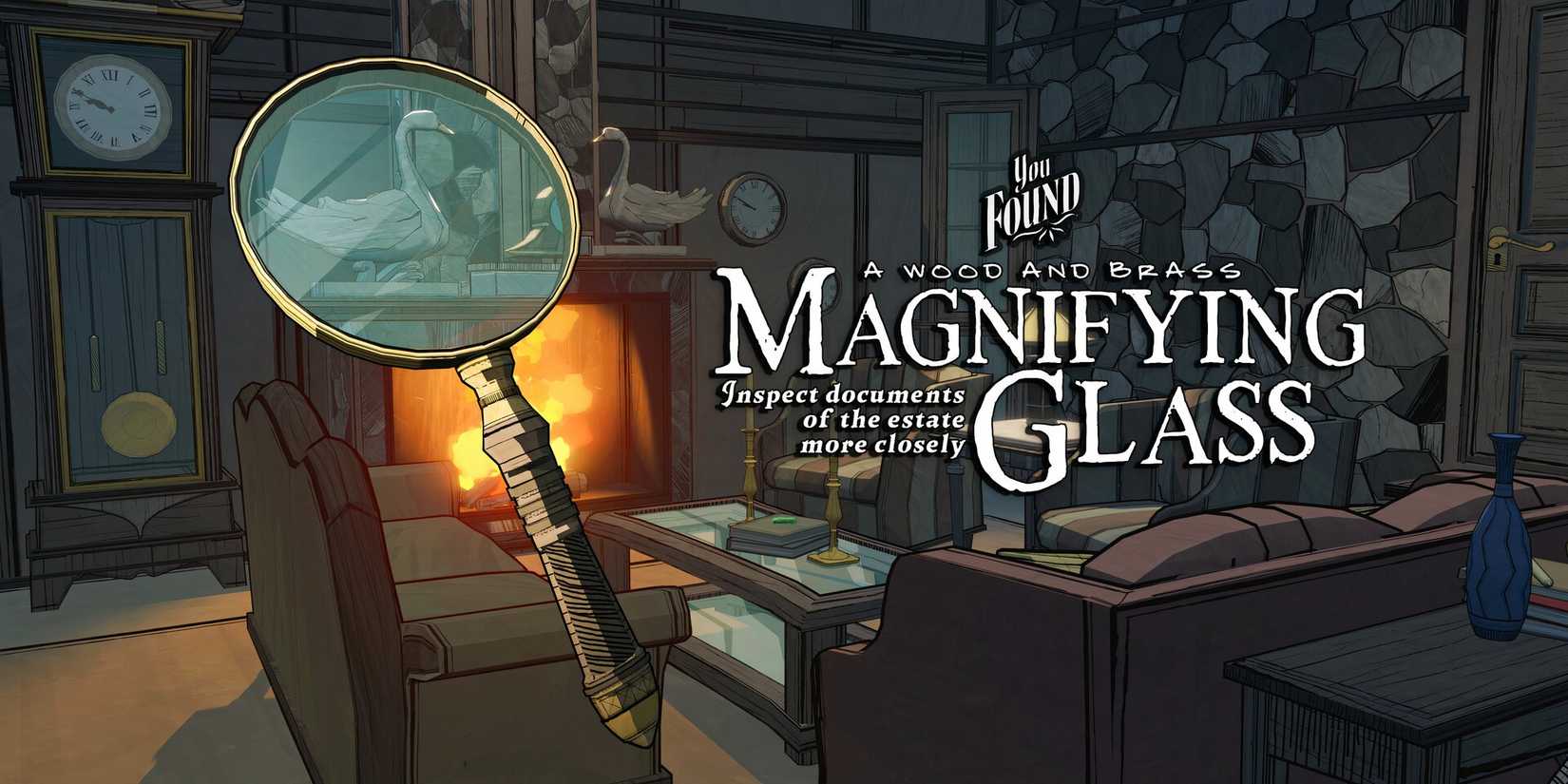 Magnifying glass in Blue Prince.