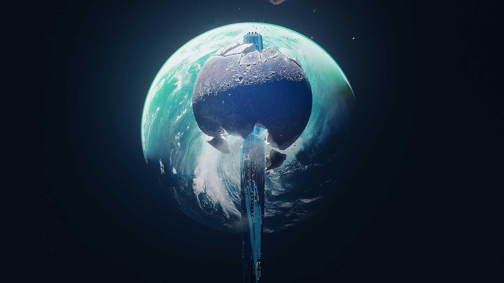 Marathon empty colony ship orbits Tau Ceti IV