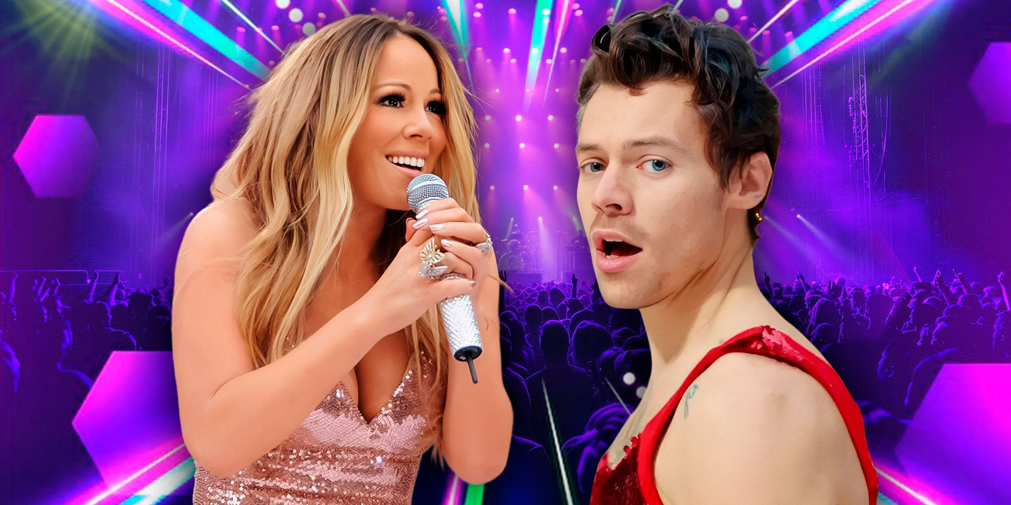 Mariah Carey and Harry Styles