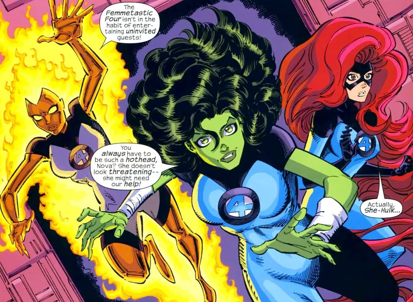 Marvel Adventures Fantastic Four #25 Femmetastic Four