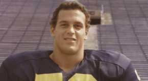the golden bachelor mel owens at young age in his nfl uniform