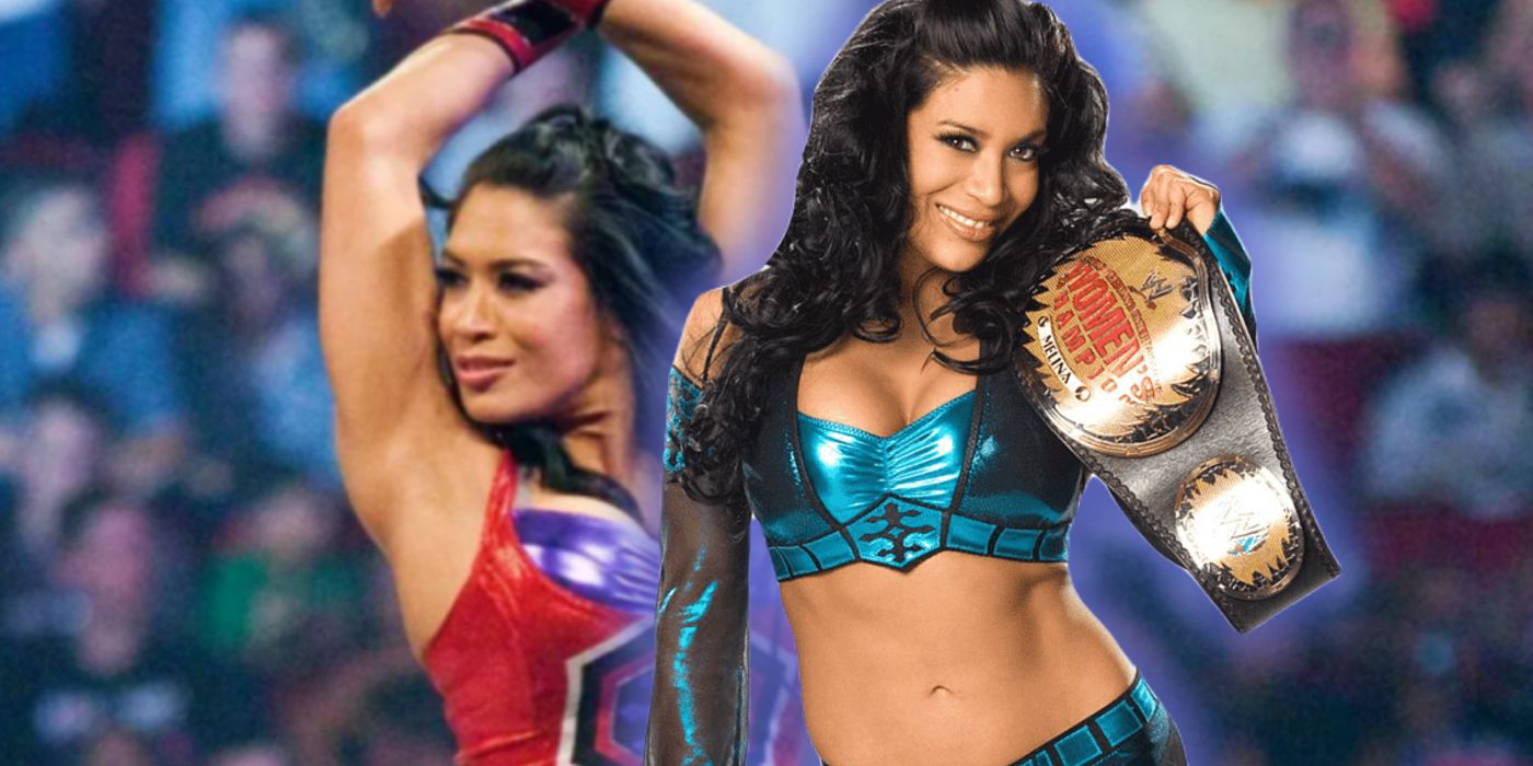 Melina WWE Women Champion