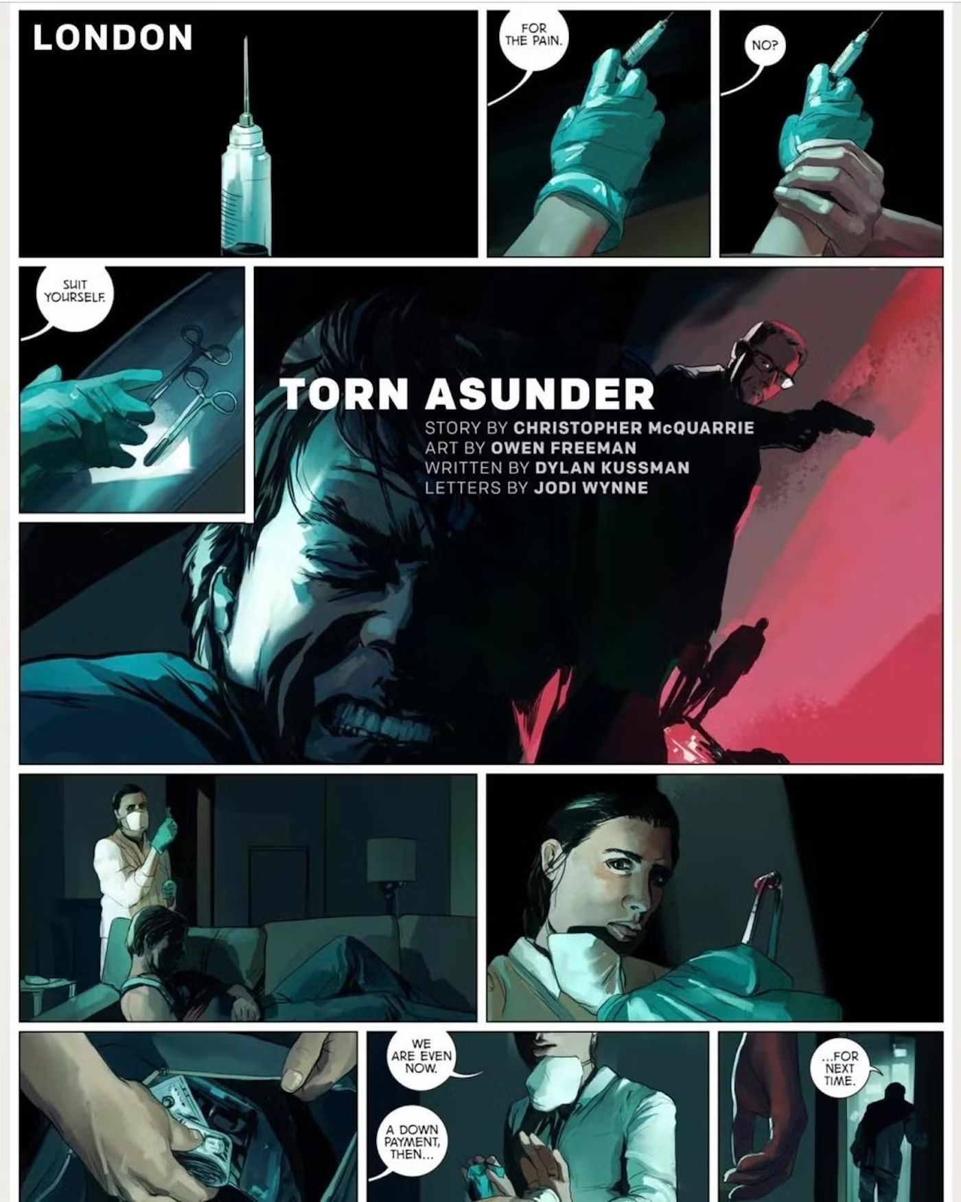 Mission Impossible Torn Asunder 1 Doctor with Needle