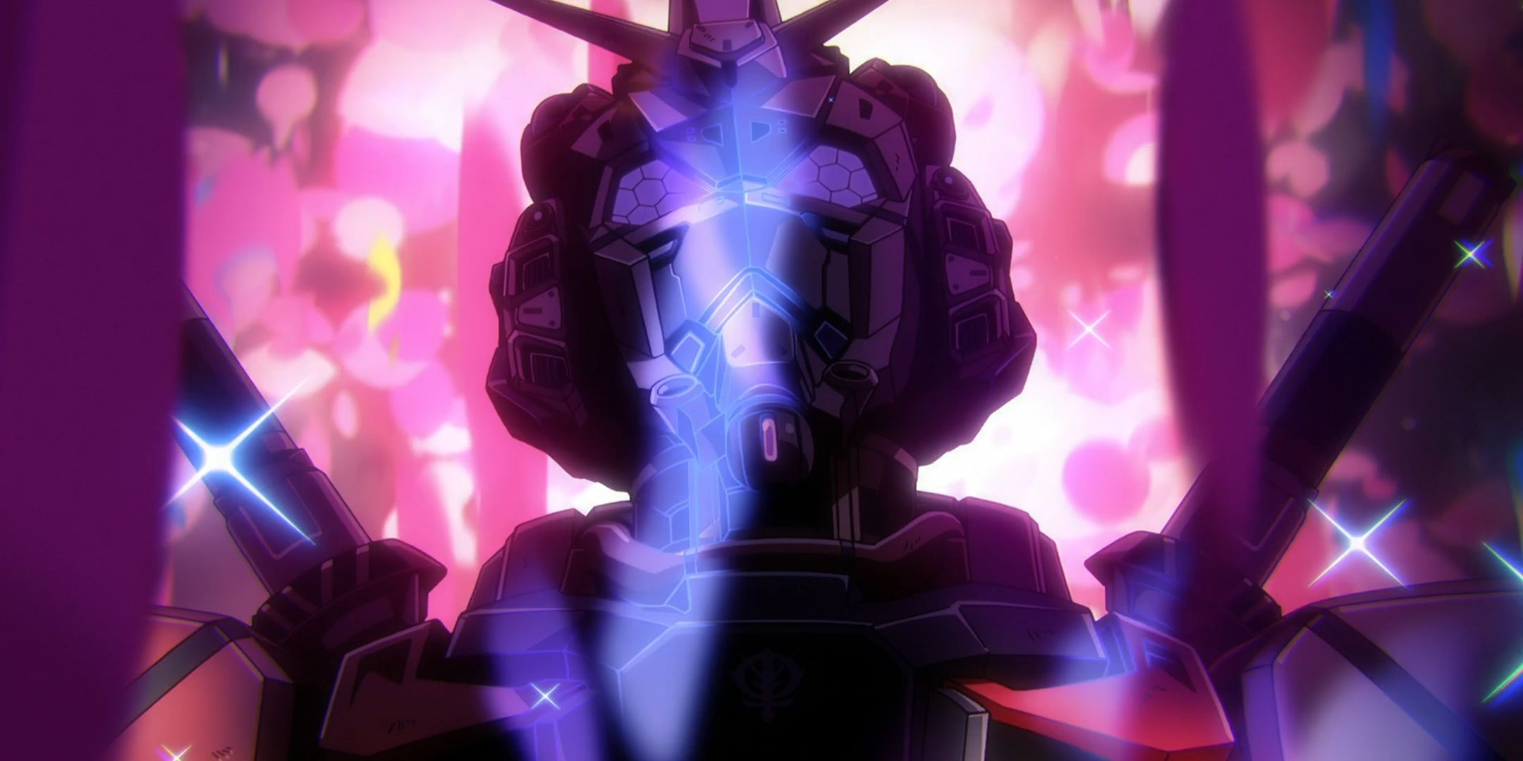 The Red Gundam in episode 2