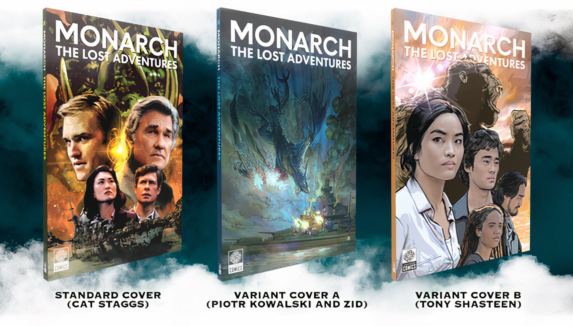 Monarch Lost Adventures Covers