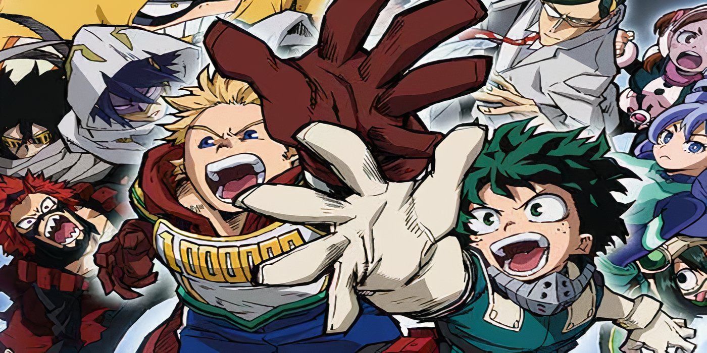Key visual for My Hero Academia season 4