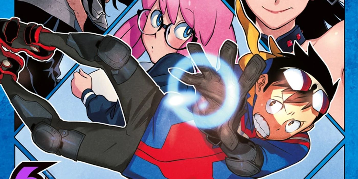 Koichi on the cover of My Hero Academia Vigilantes vol 6
