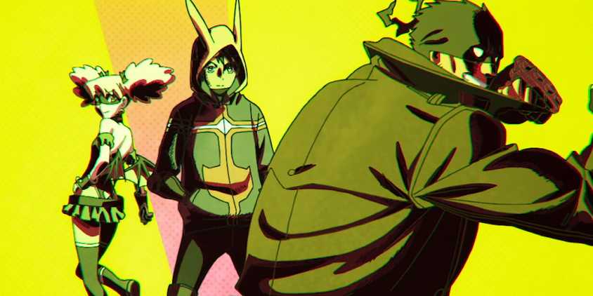 Vigilantes' three main heroes from the credits.