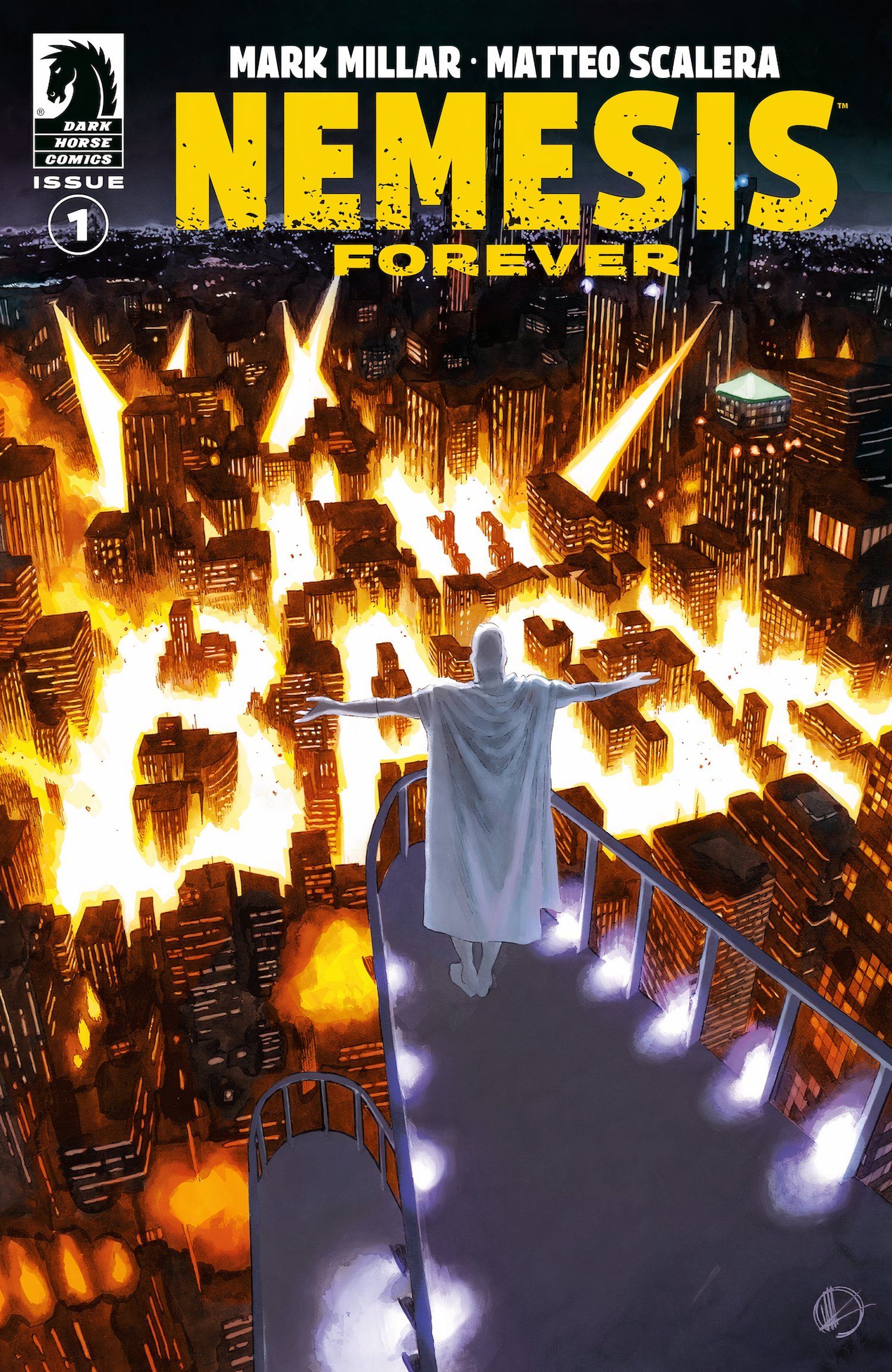 Nemesis Forever 1 Cover Nemesis Destroying City