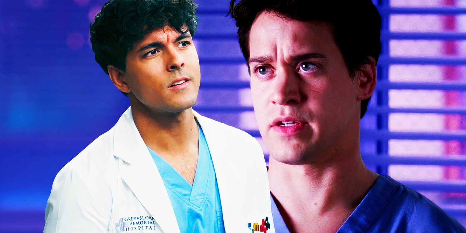 Niko Terho as Lucas Adams in Grey&rsquo;s Anatomy season 21 episode 13 and T.R. Knight as George O&rsquo;Malley in Grey&rsquo;s Anatomy season 3&rsquo;s finale