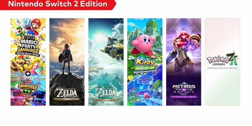 Nintendo Switch 2 Edition games being showcased