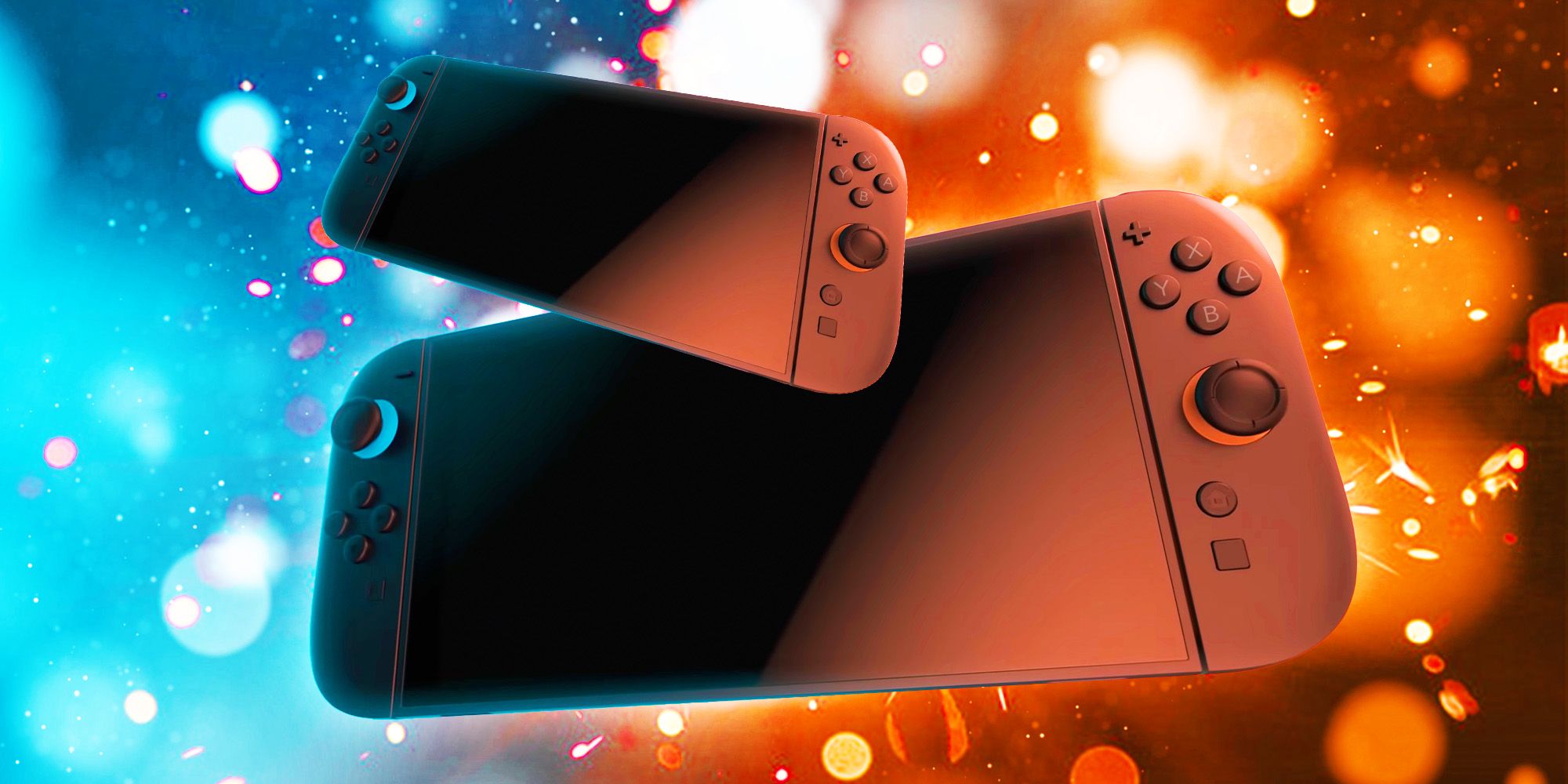 Nintendo Switch 2 Main Console Unite with a bubble background