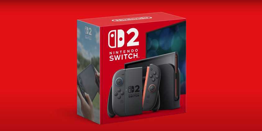Nintendo switch 2's console box.