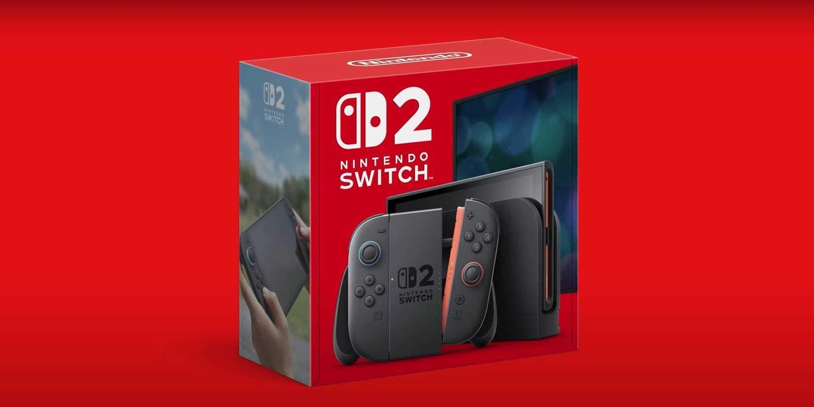 Nintendo switch 2's console box.
