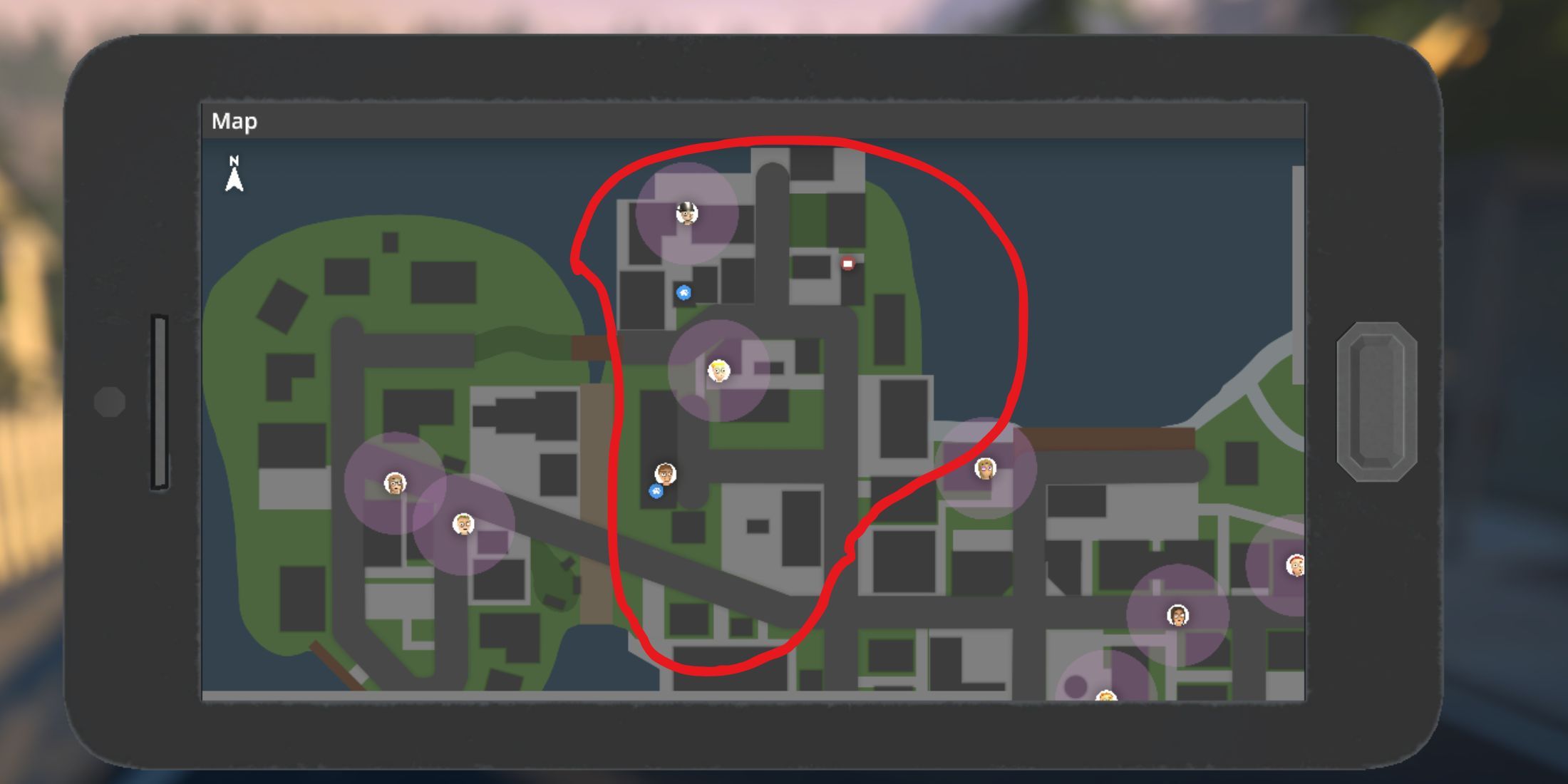 The Northtown map location in Schedule 1.