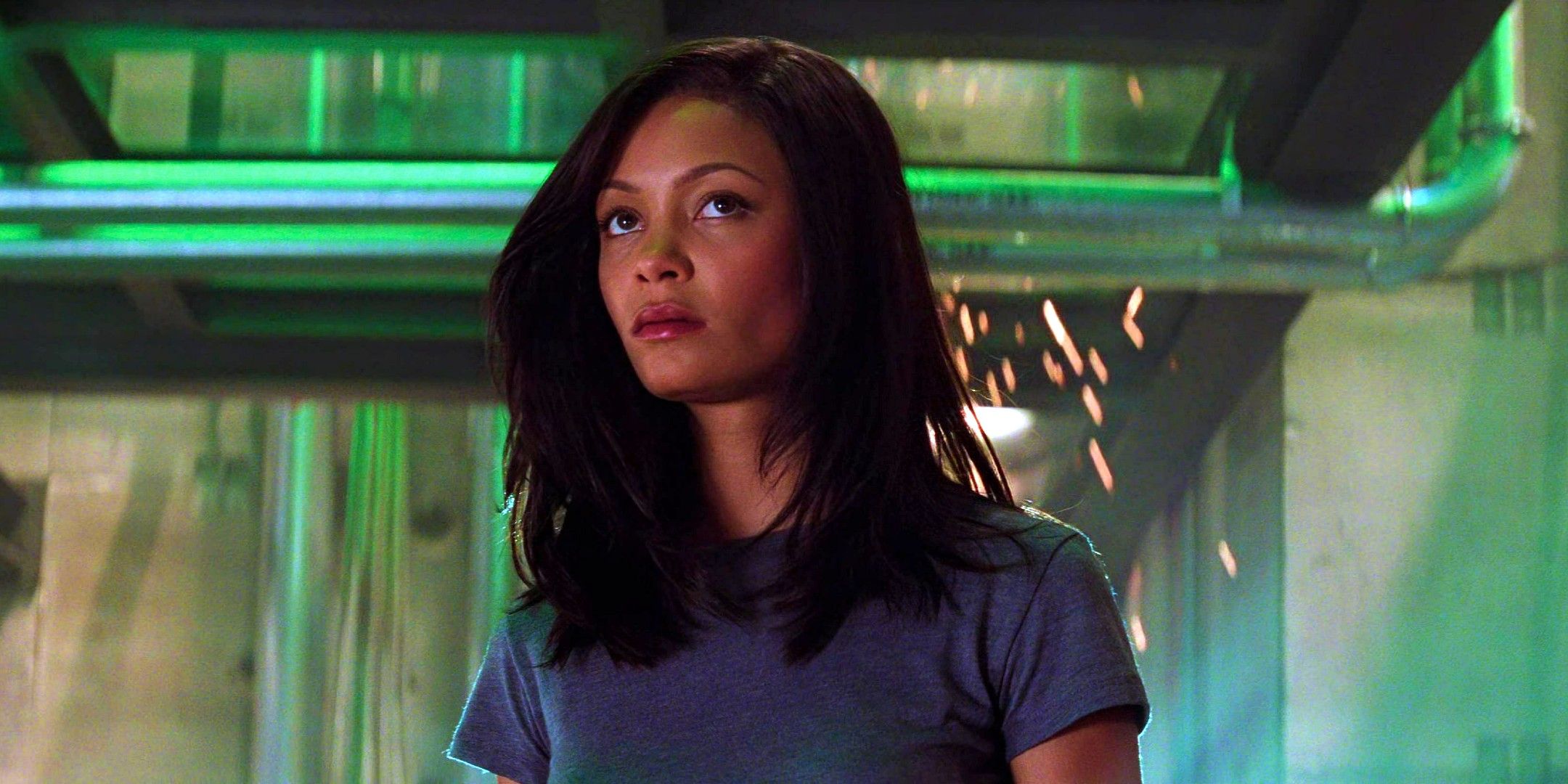 Nyah in Missio:n Impossible 2 lab