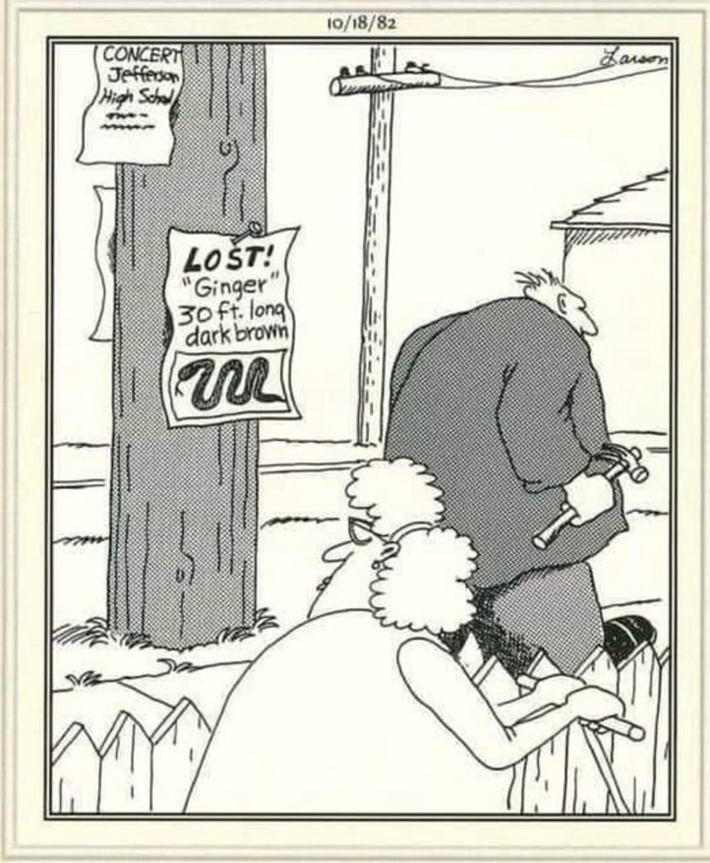 October 18 1982 comic strip The Far Side