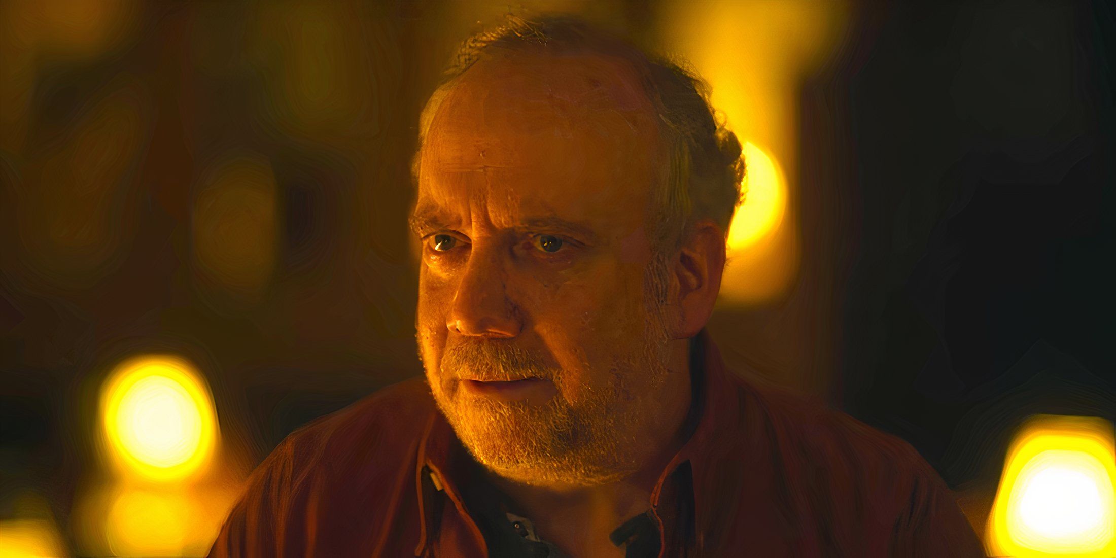 Paul Giamatti as Philip looking serious in Black Mirror season 7 episode 5