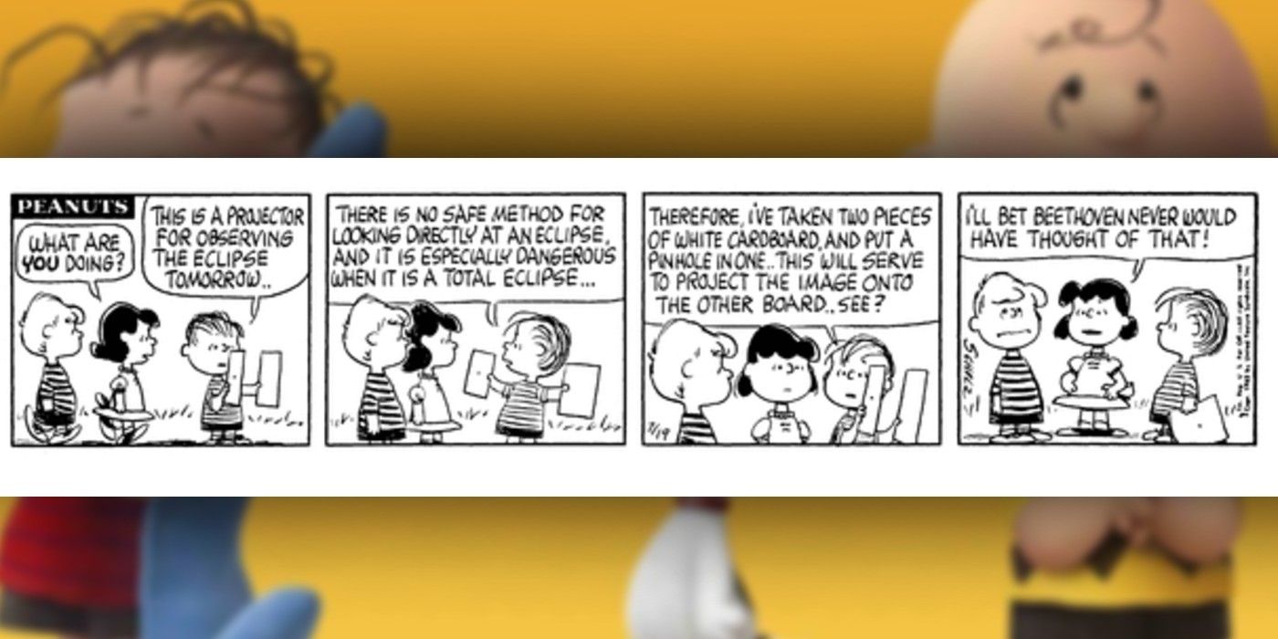 peanuts eclipse comic