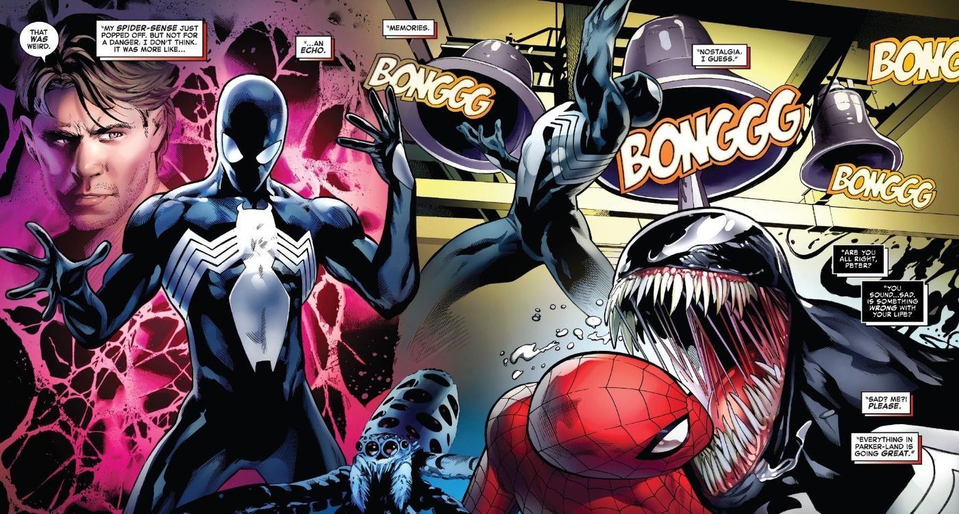 Peter Parker and Venom Experience Nostalgia Of Their Early Days